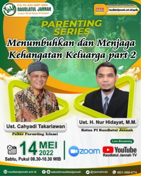 Parenting Series Bersama Ustadz Cahyadi Takariawan